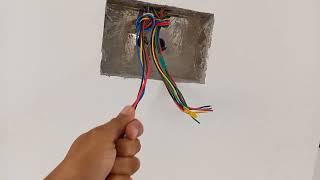 false ceiling wiring how to care for avoid rccb trippingi love godceiling wiring kaise kare [upl. by Haelak]