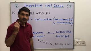 Fuel gases  Water gas Producer gas coal gas semi water gasNatural gasoil gas Crburatted gas [upl. by Neruat937]