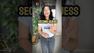 What’s Second Guessing Stop Using BASIC Words 🚫  Smart English Words learnenglish ananya esl [upl. by Arrio]