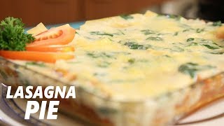 How to make Lasagna Pie  Mallika Joseph Food Tube [upl. by Hosfmann]