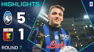 ATALANTAGENOA 51  HIGHLIGHTS  Retegui hattrick in big Atalanta win  SERIE A 202425 [upl. by Neo]