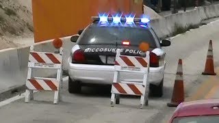 Miccosukee Police cruiser at an assignment Ford Crown Vic FL  8242012 [upl. by Gnouh]