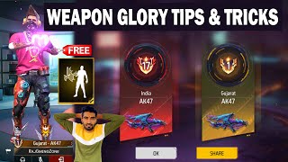 How To Get TOP 1 in Weapon Glory Leaderboard Tips amp Tricks Free Fire  Letest Trick [upl. by Quartus485]