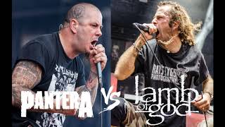 Pantera  Lamb of God Mashup  Walk  Laid to Rest [upl. by Ylrebmit]