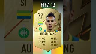 AUBAMEYANG FIFA Evolution 🇬🇦 Fifa 09  Fifa 23 [upl. by Linnette561]