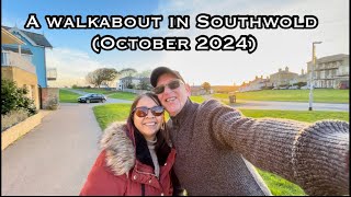 A walk around Southwold in England October 2024 [upl. by Dinnie]