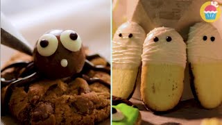 Cómo Hacer GALLETAS DE HALLOWEEN  POSTRES DIVERTIDOS PARA UNA FIESTA DE HALLOWEEN  DeliWow [upl. by Circosta123]