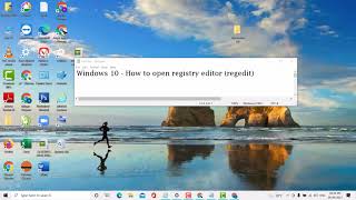 How to open the registry editor in Windows 11 [upl. by Arutak705]