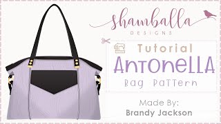 The Antonella Bag  Full TutorialShamballa Bags [upl. by Iaras]