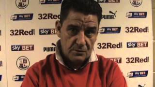 John Gregory on new signing and Rotherham test [upl. by Hubsher875]