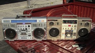 Conion C100F Technisonic TC999 Cassette play All 4 decks Cotton Bowl for sale Fair park [upl. by Sahc305]