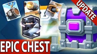 EPIC CHEST CARTI NOI  Clash Royale [upl. by Vacla]