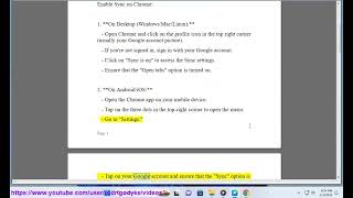 Sync and Access Open Chrome Tabs Across Devices [upl. by Keheley947]