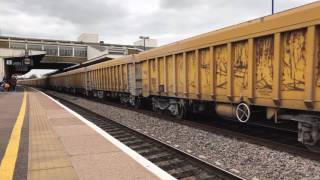 GBRf 66767 at Banbury on 6M40 Westbury to Cliffe Hill [upl. by Koal529]