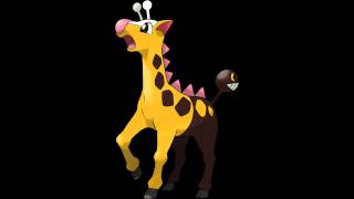 203 Girafarig Cry [upl. by Bethena748]