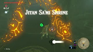 Zelda BOTW  81120 Jitan Sami Shrine Hateno Tower Region [upl. by Elma653]