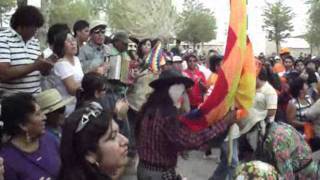 Cueca dedicada por la comunidad de Toconao a Cobreloa [upl. by Viddah]