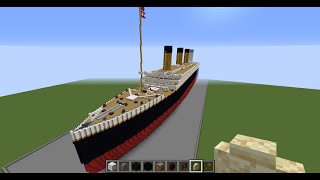 RMS Titanic Minecraft [upl. by Gad]