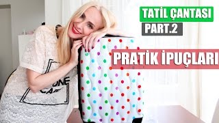 Tatil Valiz İçin Pratik İpuçları 2Parça  Sebi Bebi [upl. by Wawro]