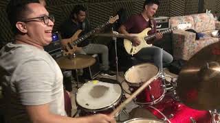 Santo Espírito  BrásAdoração  Ensaio  Edi Shao drum cover [upl. by Ardnala78]