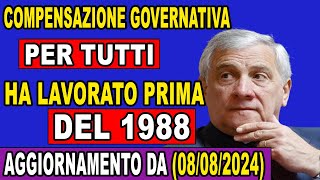 🚨 RISARCIMENTO PER CHI HA LAVORATO O AVUTO PARENTI CHE HANNO LAVORATO PRIMA DEL 1988 [upl. by Annot914]