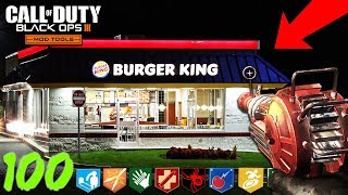 STEAL THE SECRET FORMULA  BURGER KING ZOMBIES Call of Duty Custom Zombies [upl. by Odrude]