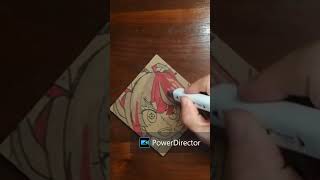 【hololive】Kureiji Ollie【ID】drawing [upl. by Zzahc]