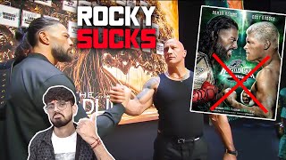 The Gold Story of WWE  The Rock Heel Turn  Cody Rhodes vs Roman Reigns  WrestleMania 40 Press [upl. by Aniar]