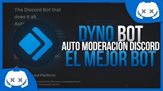 Dyno Bot El Mejor Bot de Moderación de Discord 🔹 2022 [upl. by Enelrad]