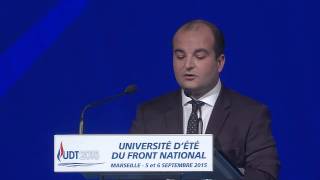 UDT Marseille  Discours de David Rachline [upl. by Adila]