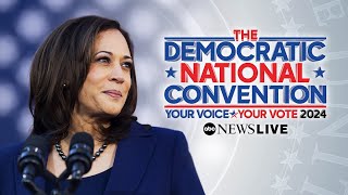 LIVE DNC Day 4 Kamala Harris accepts nomination at Democratic convention [upl. by Ytrebil]