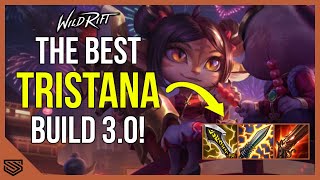 NEW FIRECRACKER TRISTANA SKIN  THE BEST BUILD  Patch 30  Wild Rift Guides [upl. by Gievlos]