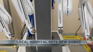 Local surgeon talks robot addition for technology advancements [upl. by Nylirret]