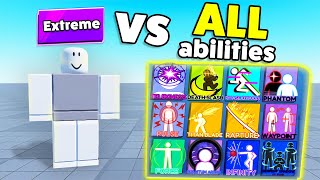 EXTREME NPC vs ALL ABILITIES Roblox Blade Ball [upl. by Niletak]