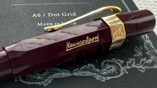 Kaweco Sport Fountain Pen Review 🖋 Bordeaux Classic FINE NIB [upl. by Alethea742]