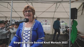 Historische 600 Jahre Wertach WIA FRIANER MARKT 2023 [upl. by Asirem]