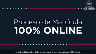 Matrícula Online UNAB 2025 – Estudiantes Nuevos [upl. by Roer]