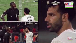 Angry Mo Salah Waved Away By African Referee Papa Gassama [upl. by Carper]