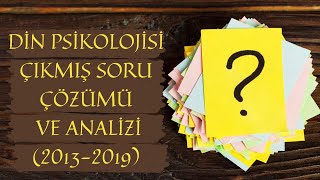 27 KPSSÖABT DKABİHL DHBT DİN PSİKOLOJİSİ Soru Çözümü ve Analizi》Ahmet ŞENOL 2020 [upl. by Healey]