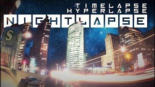 iPhone Long Exposure NIGHTLAPSE HYPERLAPSE TIMELAPSE Low Light Filmic Pro Log DJI Osmo mobile [upl. by Aynnek]