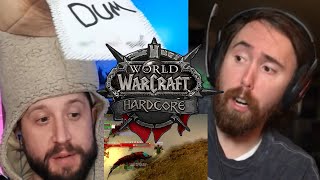 Asmongold reacts to my Death in Hardcore Classic  Hardcore Classic WoW [upl. by Redmer]