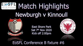 Newburgh FC match video  Newburgh v Kinnoull 7th Nov 2020 [upl. by Elyl]