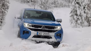 Auto īstam mežavecim un piedzīvojumu meklētājam jaunā Volkswagen Amarok tests [upl. by Francisco904]