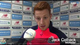 Benitez and Colback on Newcastle Uniteds 22 draw with Liverpool [upl. by Bounds723]