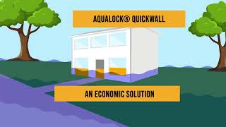 AquaLOCK® Quickwall  Fast and flexible flood protection for windows and doors [upl. by Hoebart]