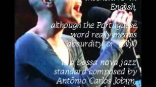 Sinéad OConnor sings 1012 quotHow Insensitivequot Jobim Moraes Gimbel [upl. by Nevil]