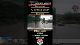 BADAN JALAN LETTER S LAE RENUN SITINJO LONGSOR [upl. by Trilbie]