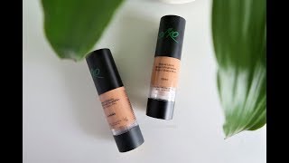 FOUNDATION REVIEW amp DEMO  EVXO ORGANIC LIQUID FOUNDATION [upl. by Sherman]