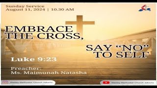 Wesley Methodist Church English Live Stream August 11 2024 [upl. by Swagerty644]