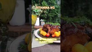 Vitamina B12 Alimentos vitaminab12 saude anemia [upl. by Iduj]